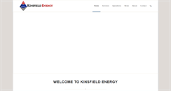 Desktop Screenshot of kinsfieldenergy.com